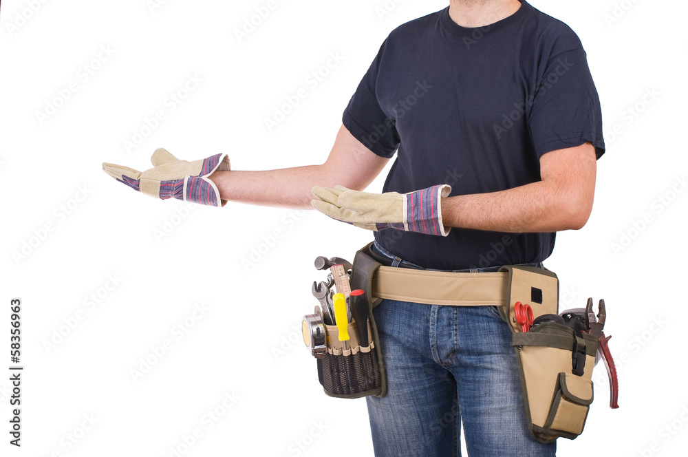 Blue collar worker. Blue collar worker.