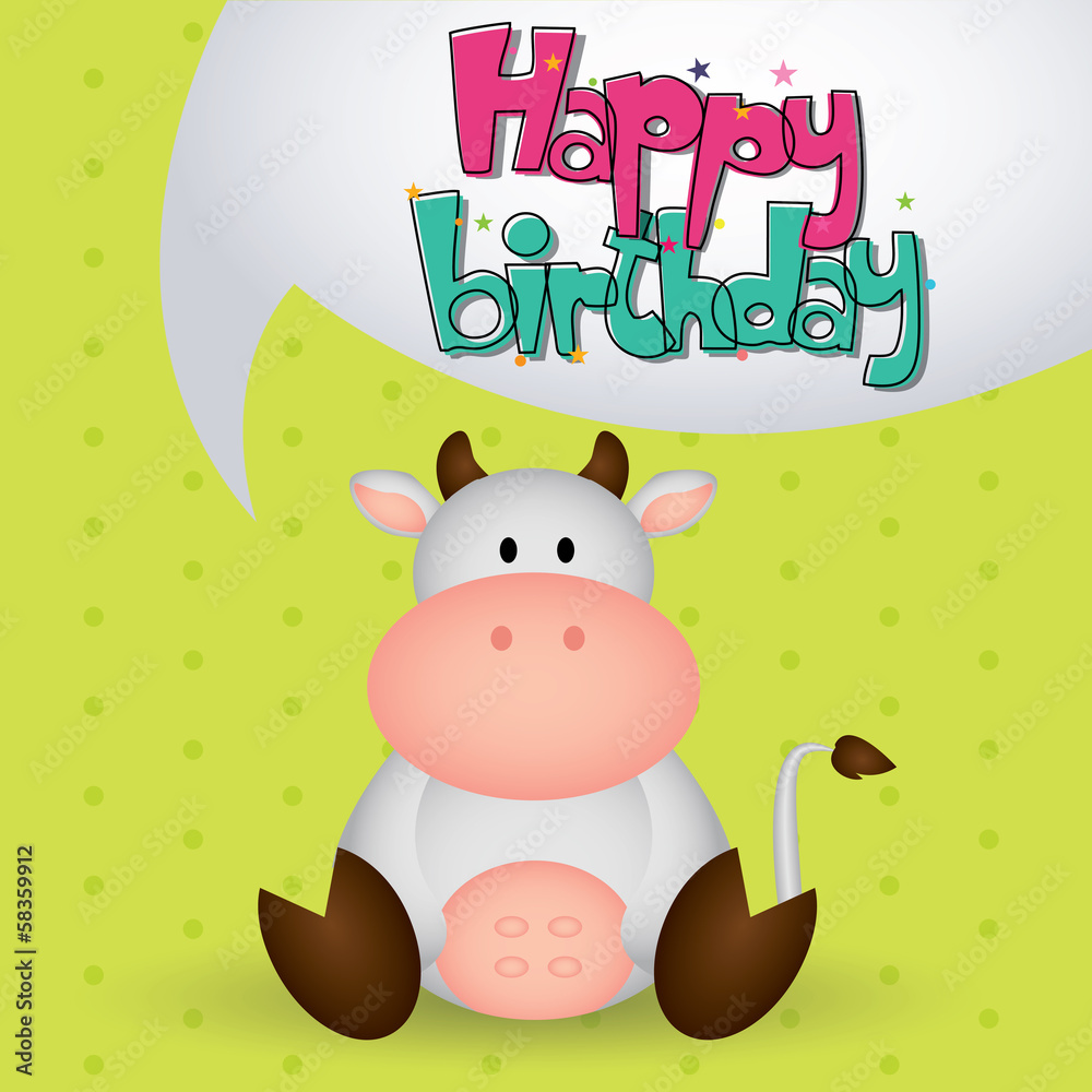 Fototapeta premium Happy birthday