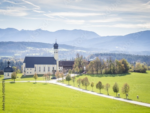 Church Wilparting Bavaria photo