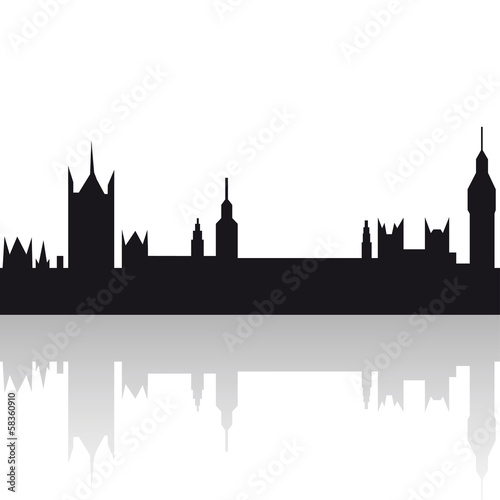 Buildings silhouettes