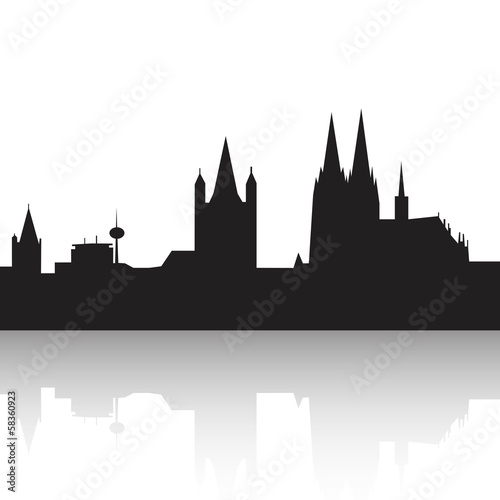 Buildings silhouettes