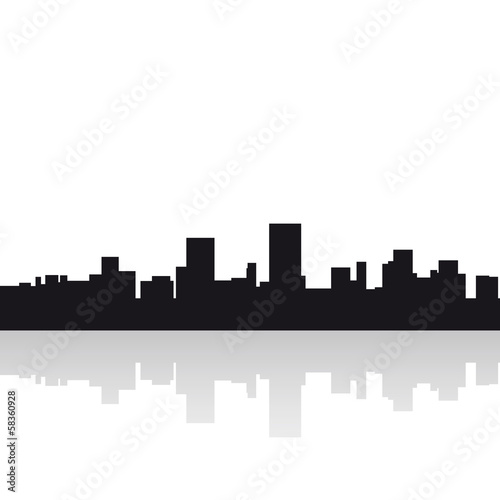Buildings silhouettes
