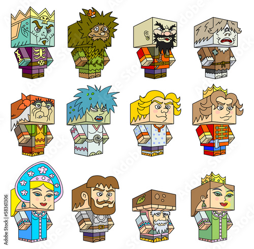 Heroes of Russian fairy tales