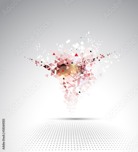 science futuristic internet high computer technology business