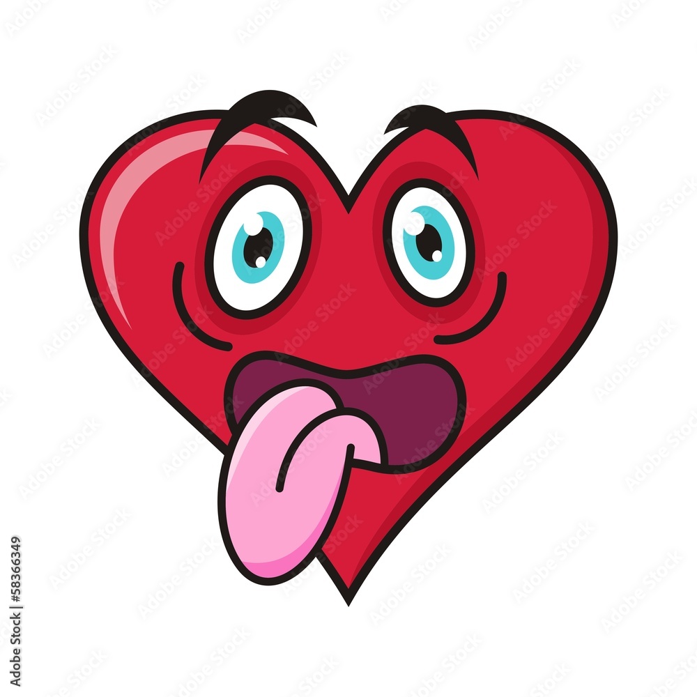 Obraz premium Funny heart
