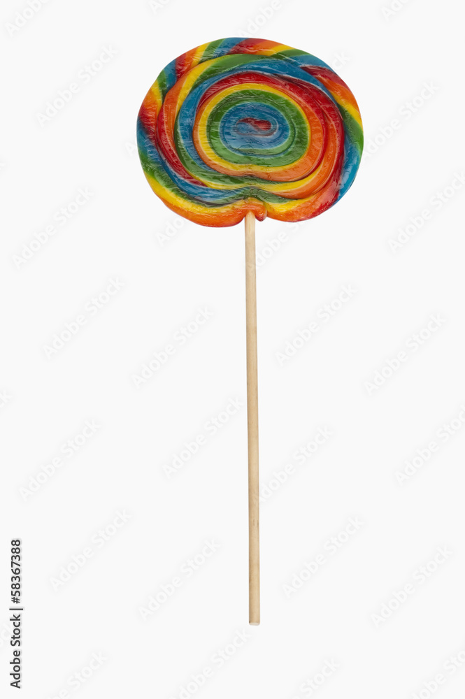 Close-up of a lollipop