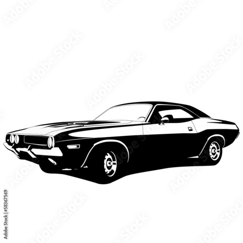 muscle car profile photo