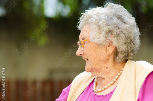 elderly woman