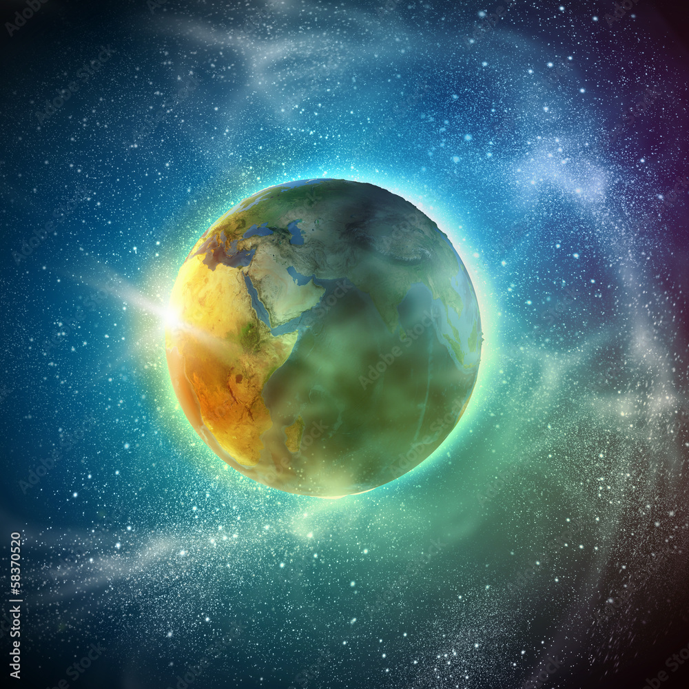 Obraz premium Earth planet