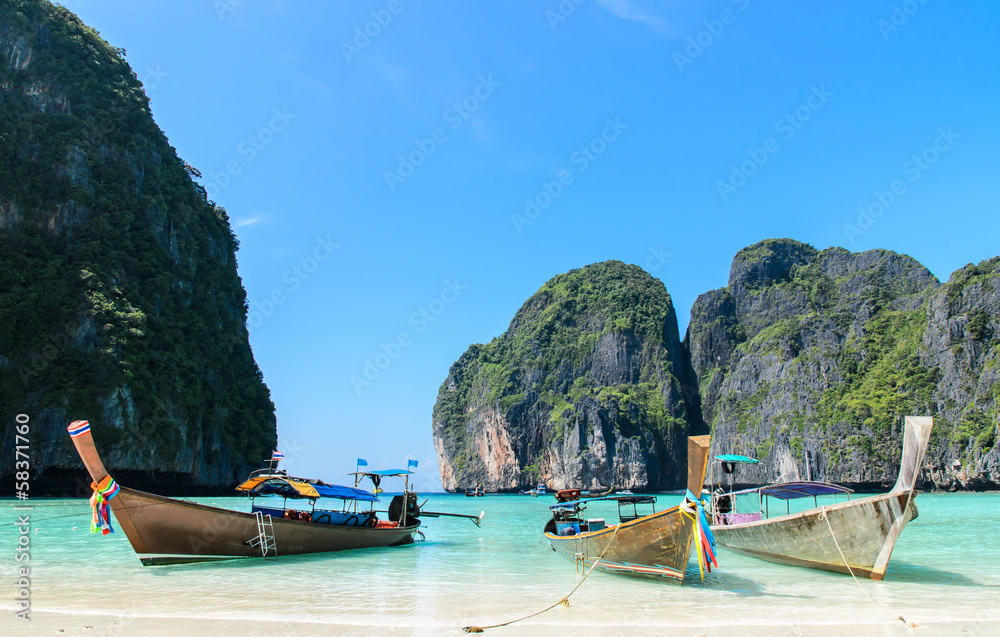 Thai Traditional longtail boat