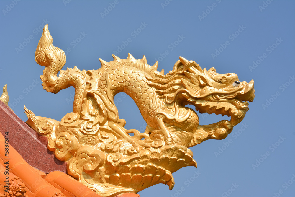 Dragon religious decoration