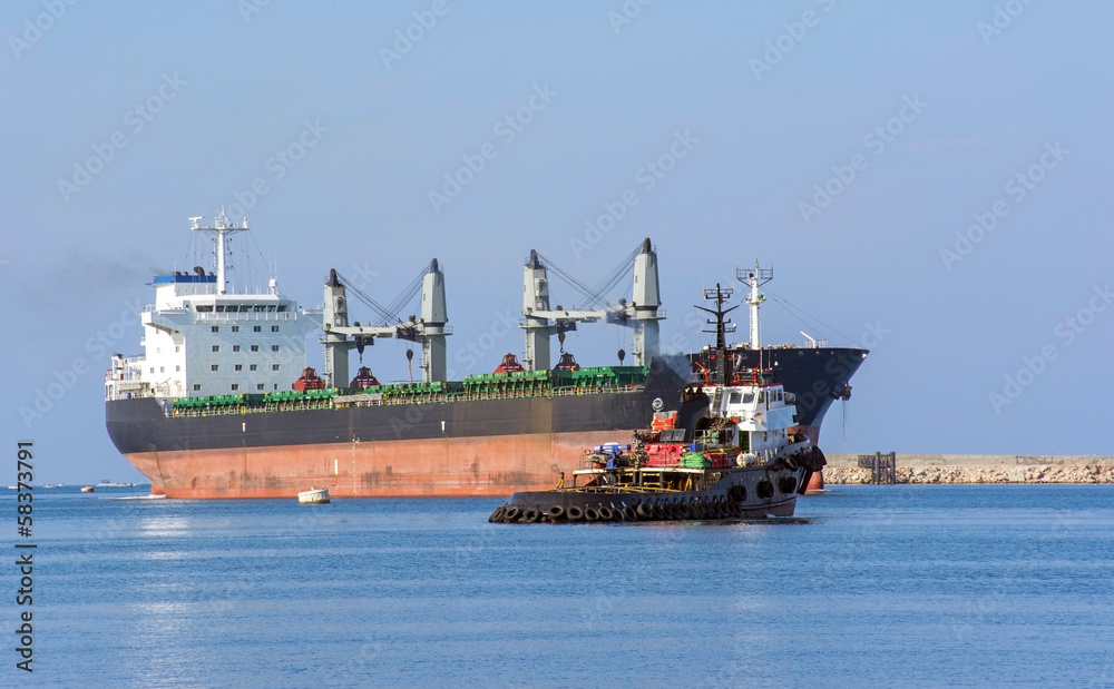 shipping transportation freighter