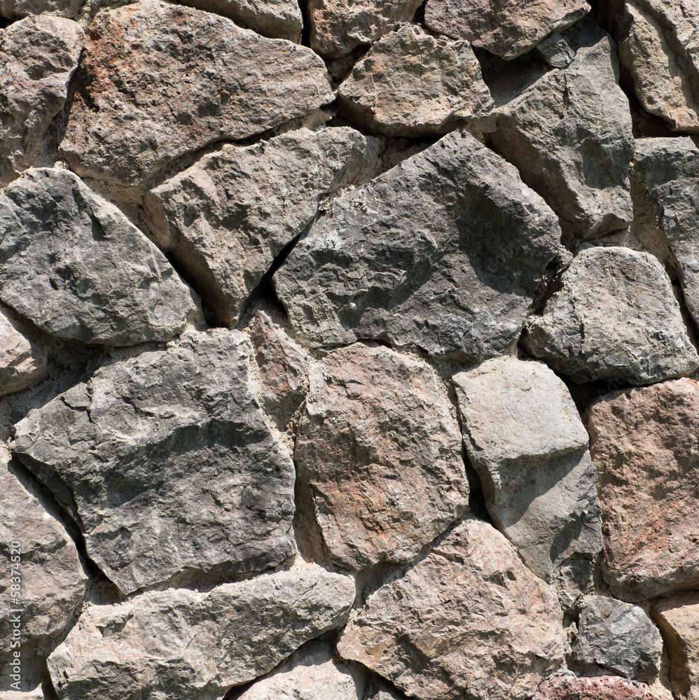 Texture of a stone wall for background