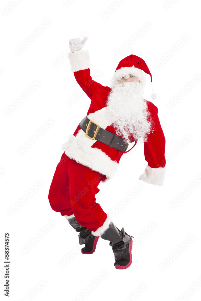 Happy Christmas Santa Claus dancing Happy Christmas Santa Claus dancing