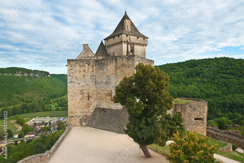 Castle of Castelnaud, France