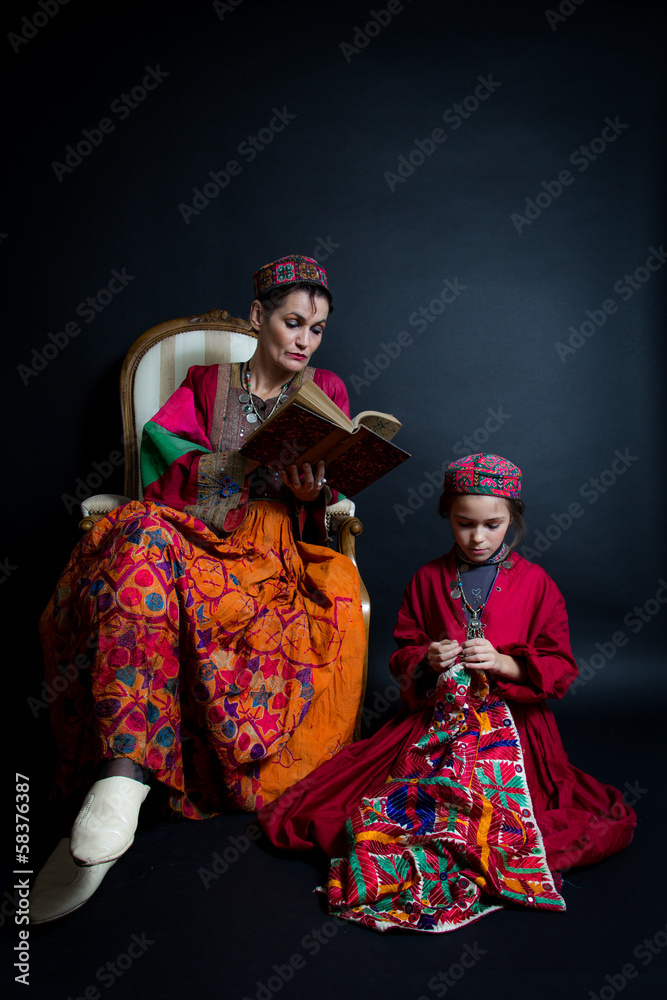 Fototapeta premium W stroju afgańskim