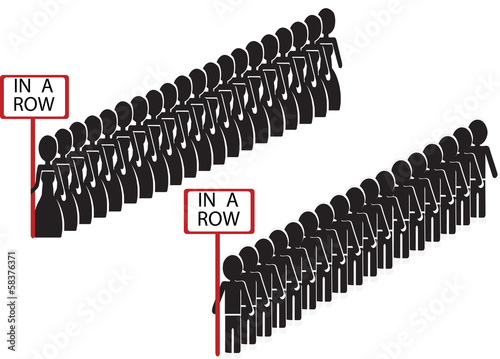 persone in fila