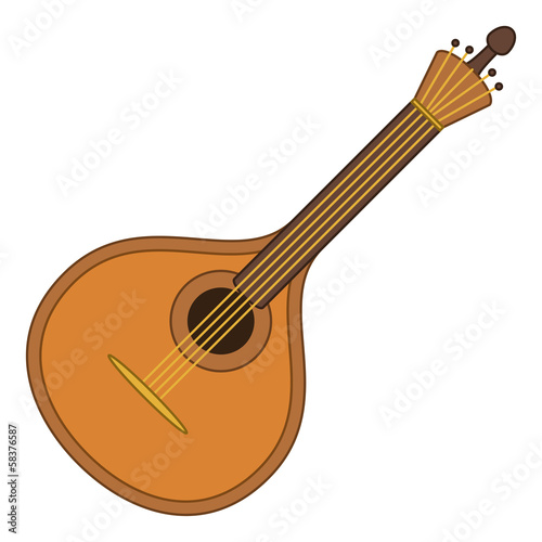 Musical instrument mandolin