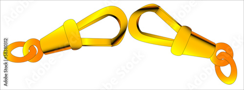 Gold Chain Clasp