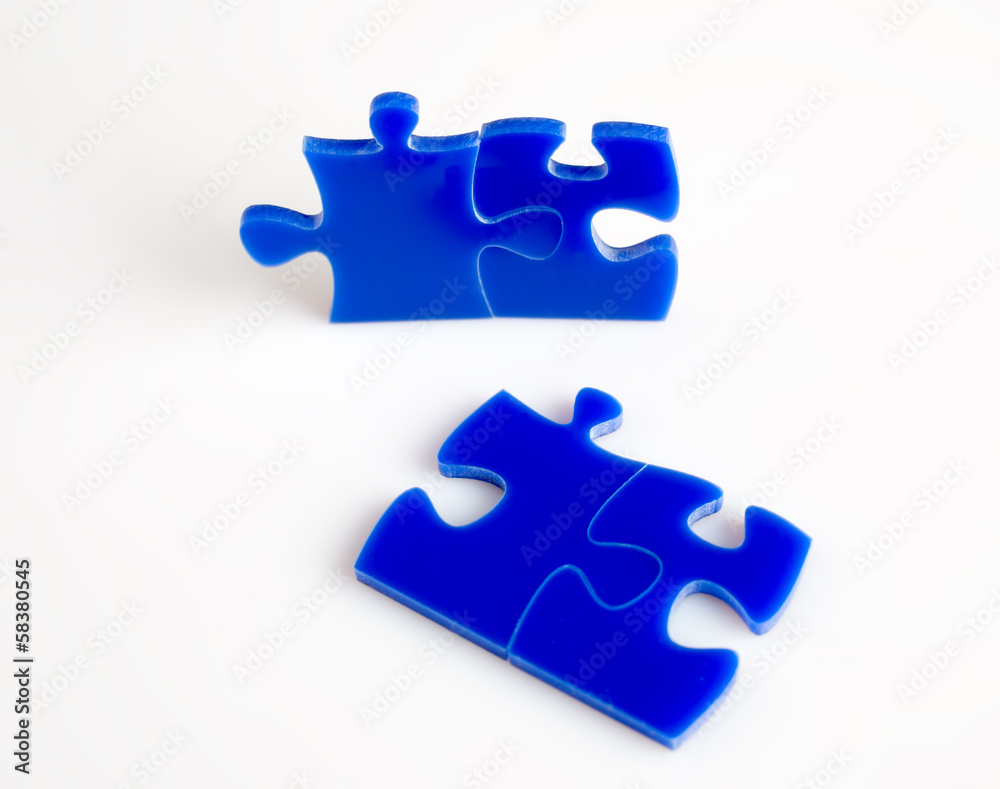 Fototapeta premium Jigsaw puzzles