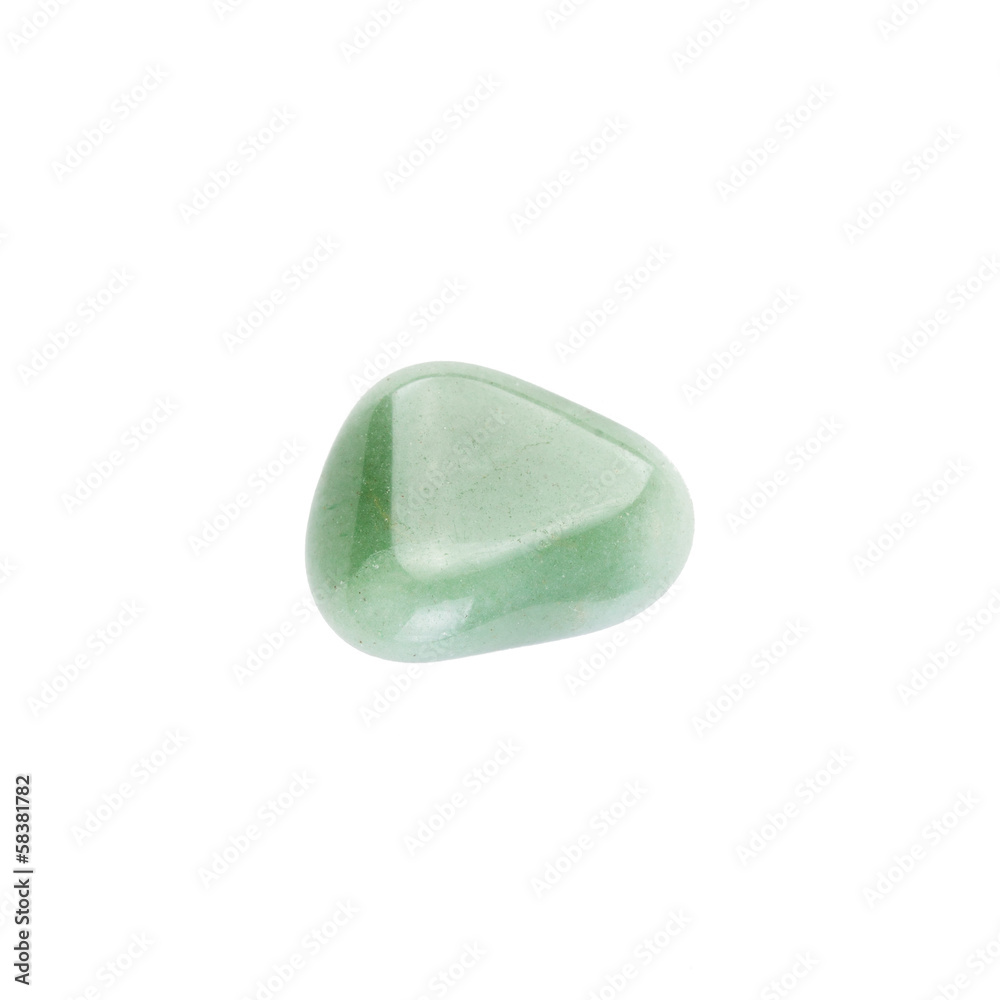 Jade on white background Jade on white background