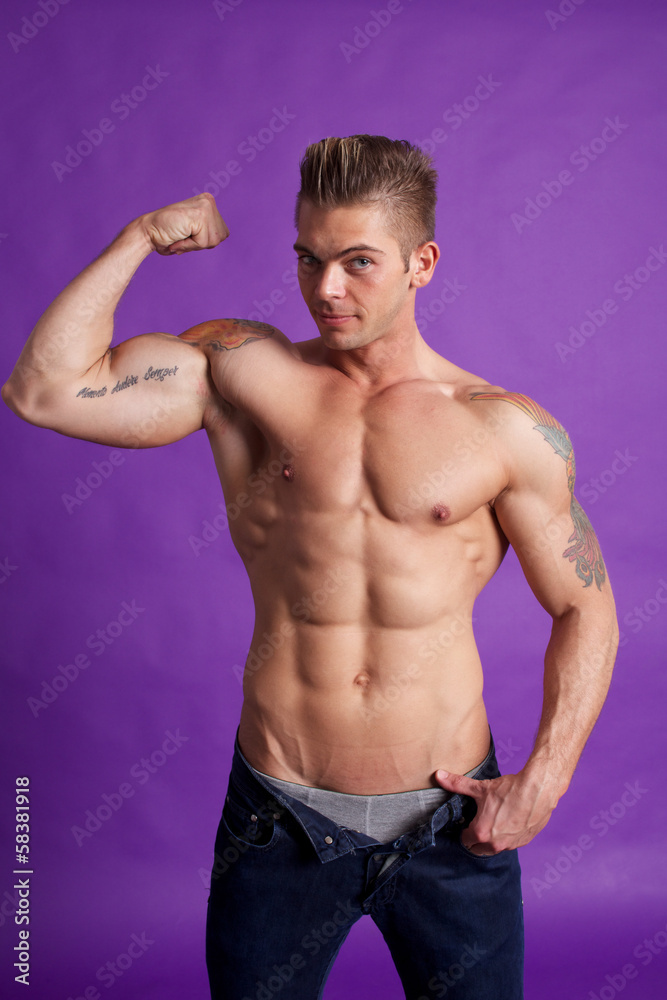 Fototapeta premium body building