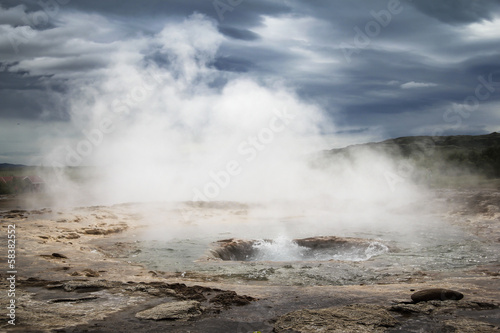 Hot spring Iceland