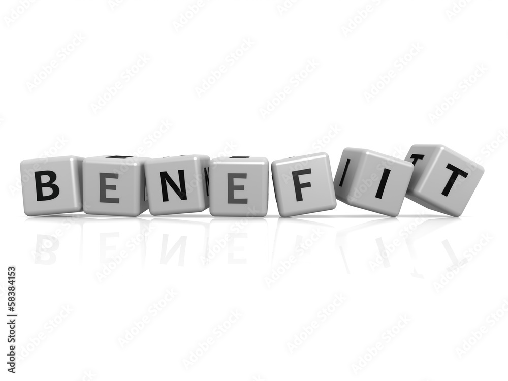 Benefit buzzword Benefit buzzword