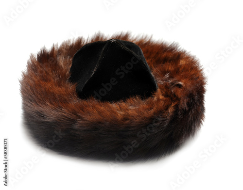 Jewish fur hat