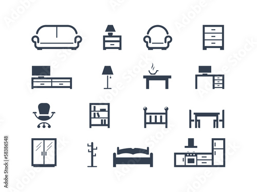 Furniture icons