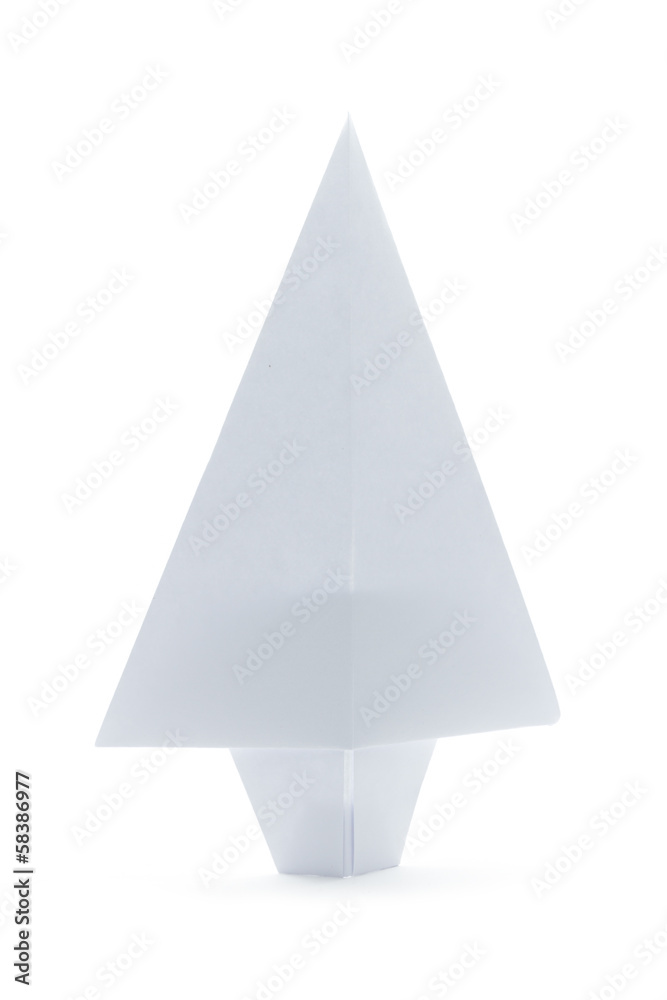 origami christams tree origami christams tree