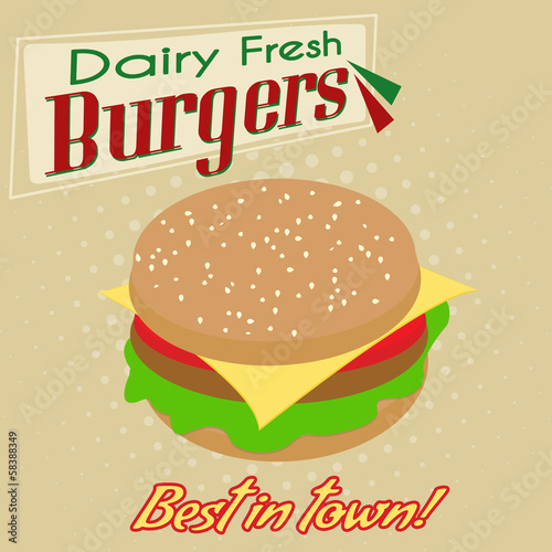 Burgers poster