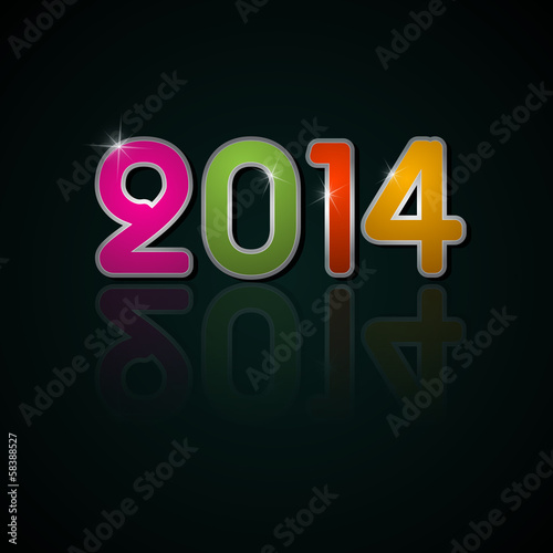 Vector Happy New Year Background