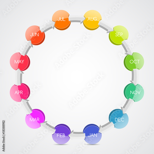 Modern vector template for your business project