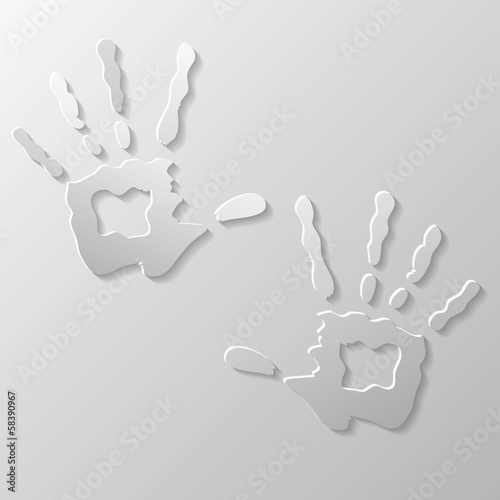 two hands