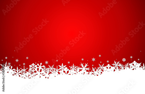 Wintry christmas background