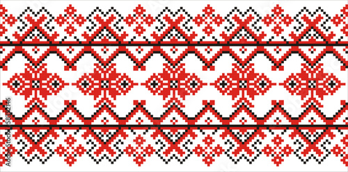 Moldovan traditional pattern photo