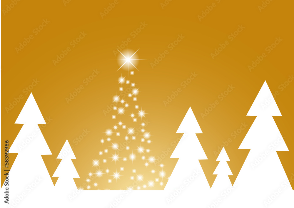 Obraz premium Weihnachtskarte