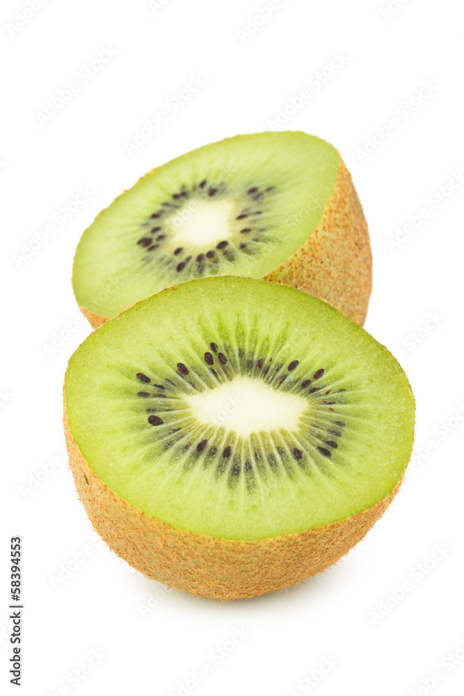 Fresh kiwis fruits.