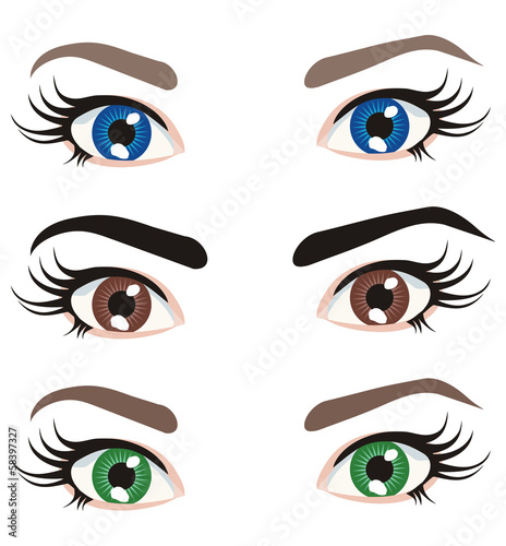 eyes of different colors