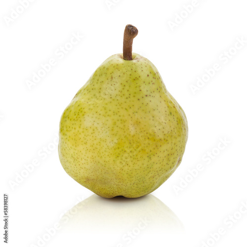 pear isolated on white background