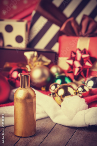 Perfume and christmas gifts
