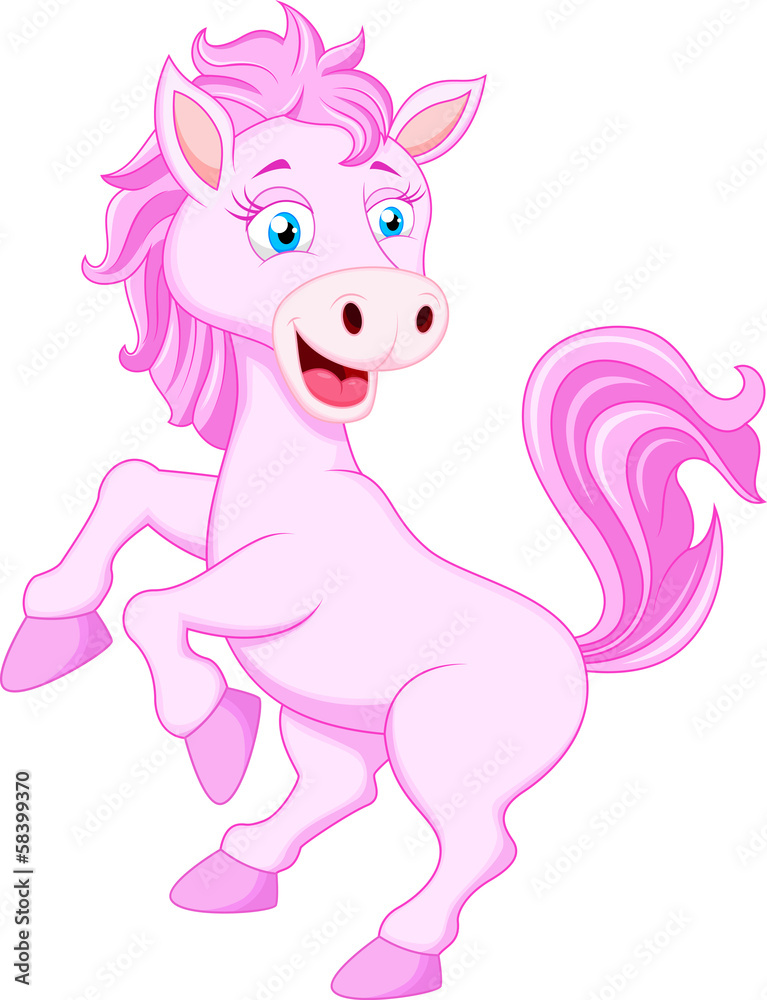 horse cartoon character