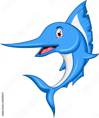 marlin fish cartoon