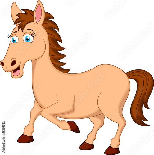 horse cartoon character