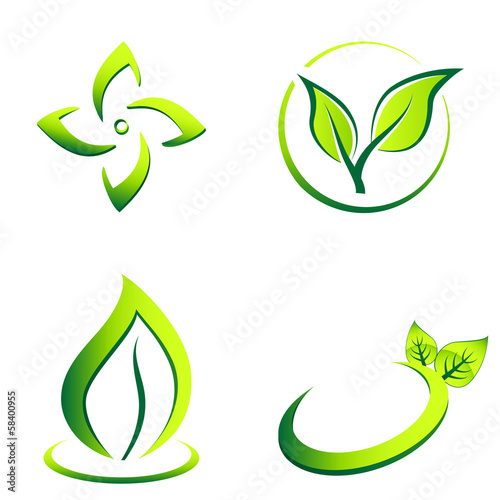 nature and eco icons