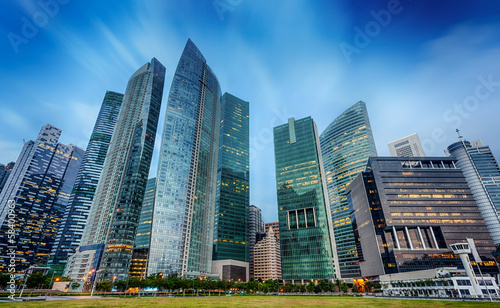 Canvas Print Landscape of the Singapore