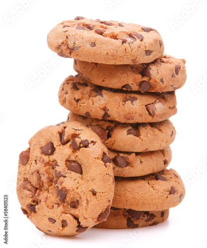 Chocolate homemade pastry cookies