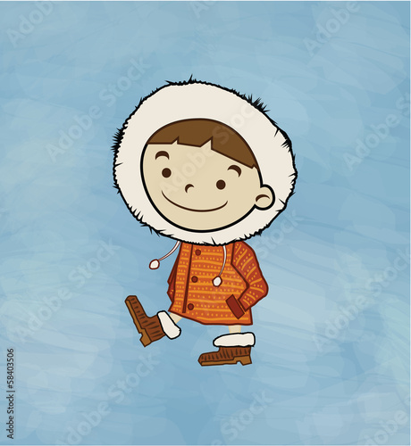 Winter boy