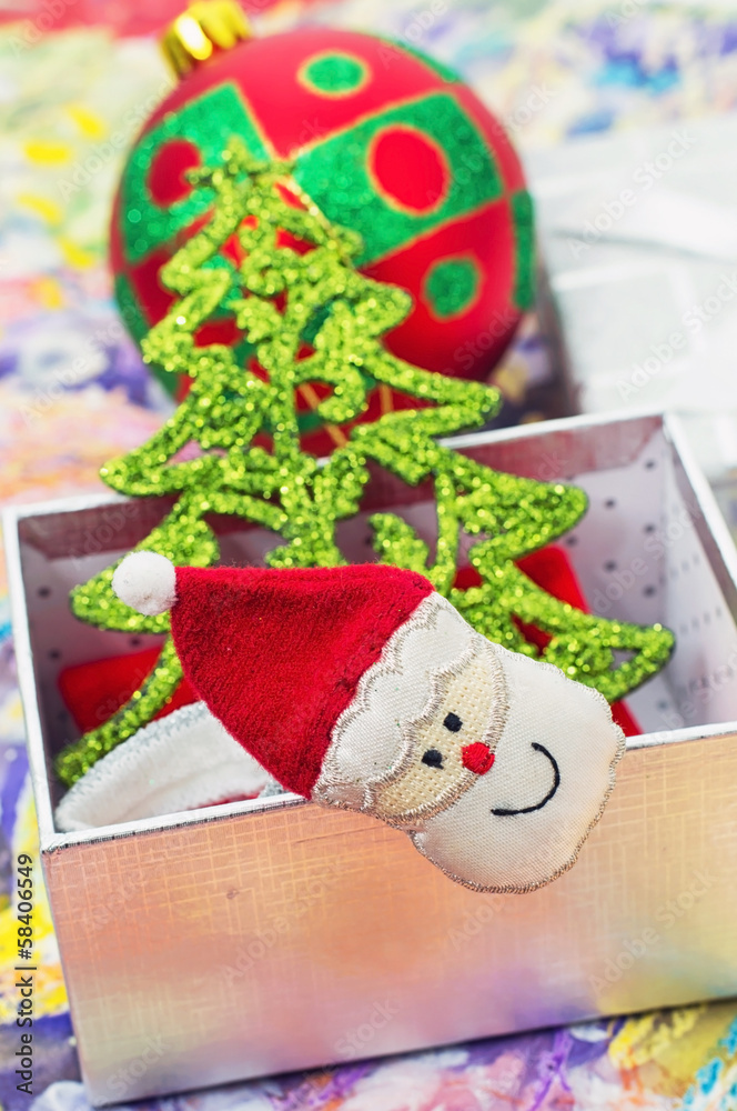 Christmas decorations for winter holidays